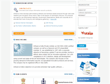Tablet Screenshot of infoserveindia.com